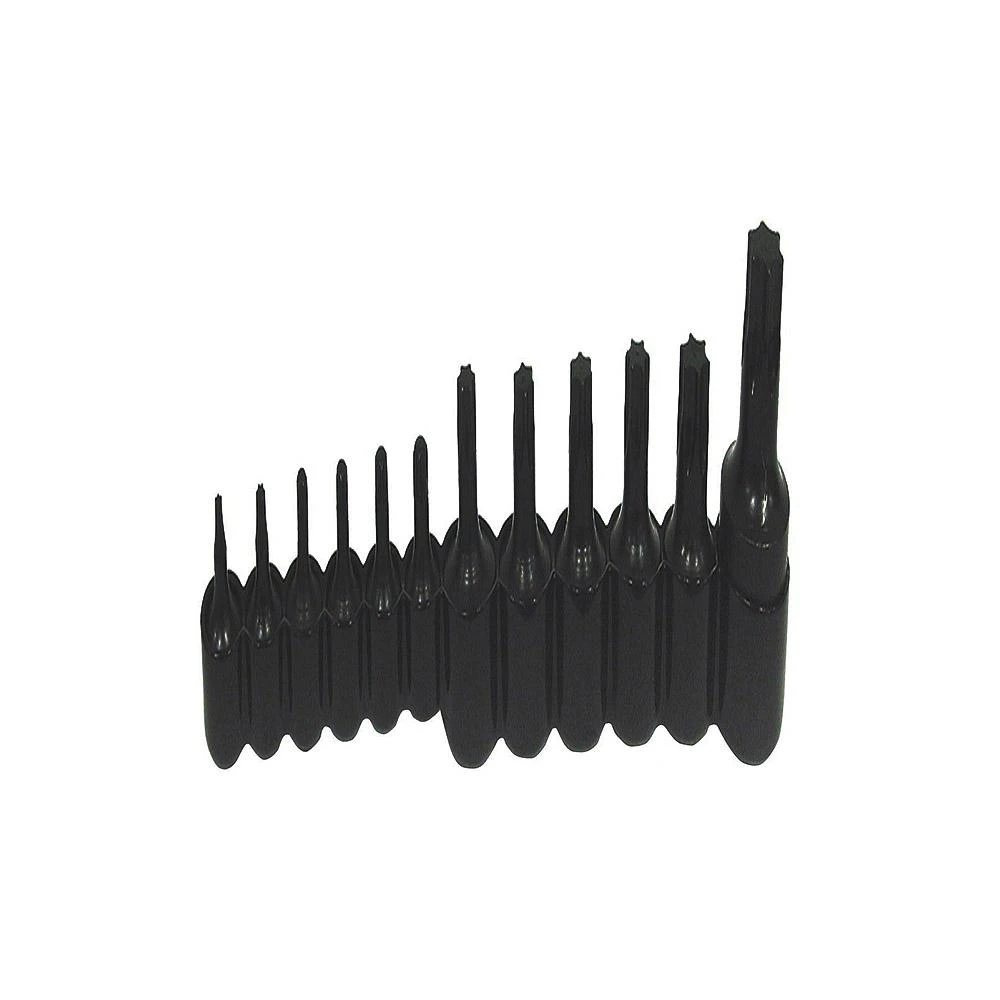 12-piece Torx Bit Set With T-10 To T-60 Sizes And Various Drive Options