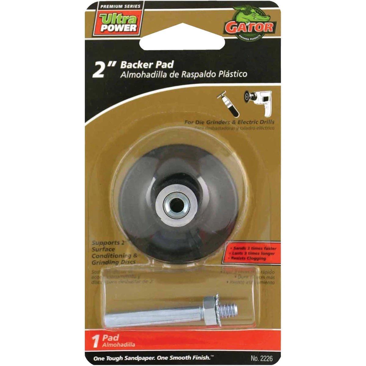 2 Inch Sanding Disc Backing Pad For Die Grinders And Electric Drills
