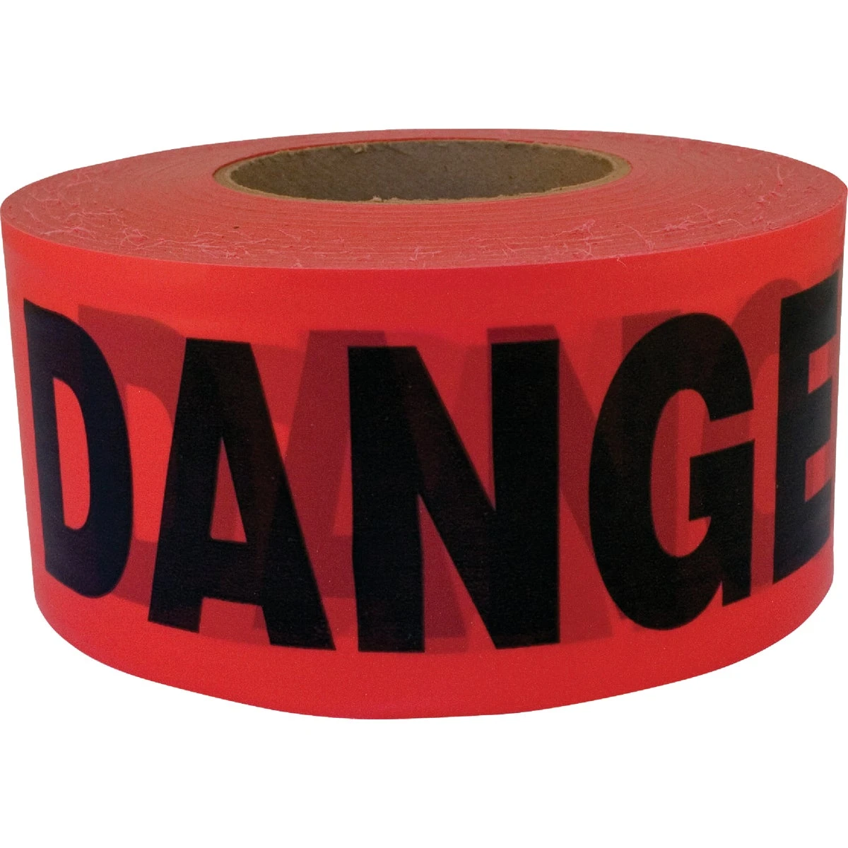 3 In. X 1000 Ft. Roll 2 Mil Red Danger/caution Tape For Safety
