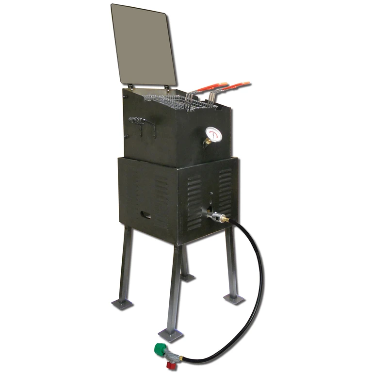 Deluxe Multi-Purpose Outdoor Cooker and Fryer for Versatile Outdoor Cooking