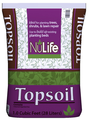 Top Soil, 1 Cubic Foot Bag, Premium Quality for Gardening and Landscaping