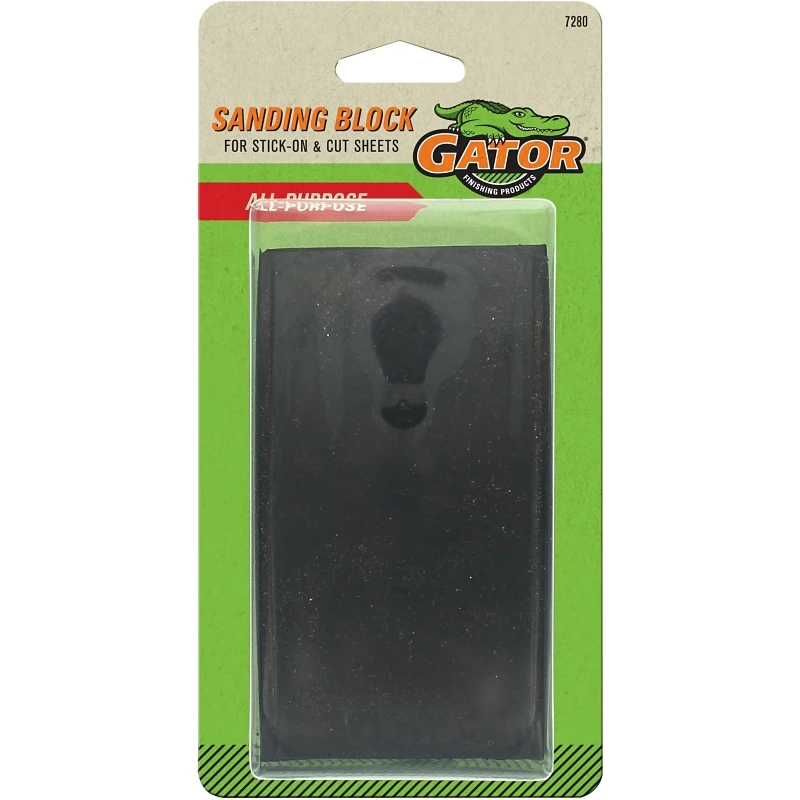 Rubber Sanding Block 2.9" Height For Easy Sanding Projects