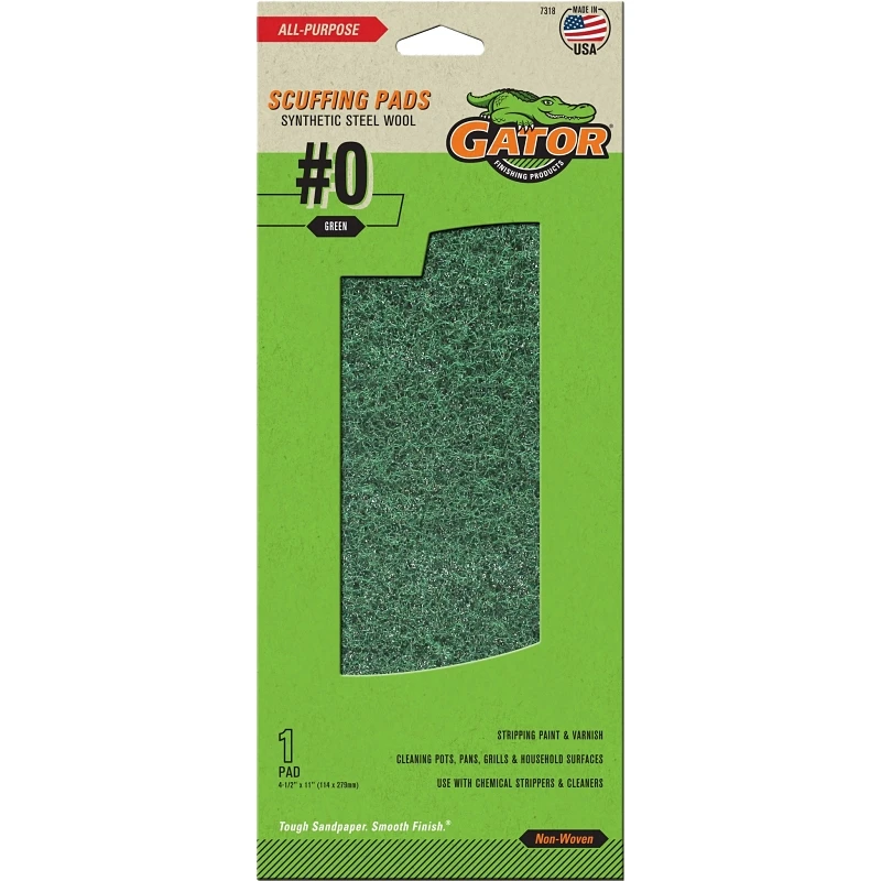 STRIPPING PAD GREEN 4-3/8X11IN