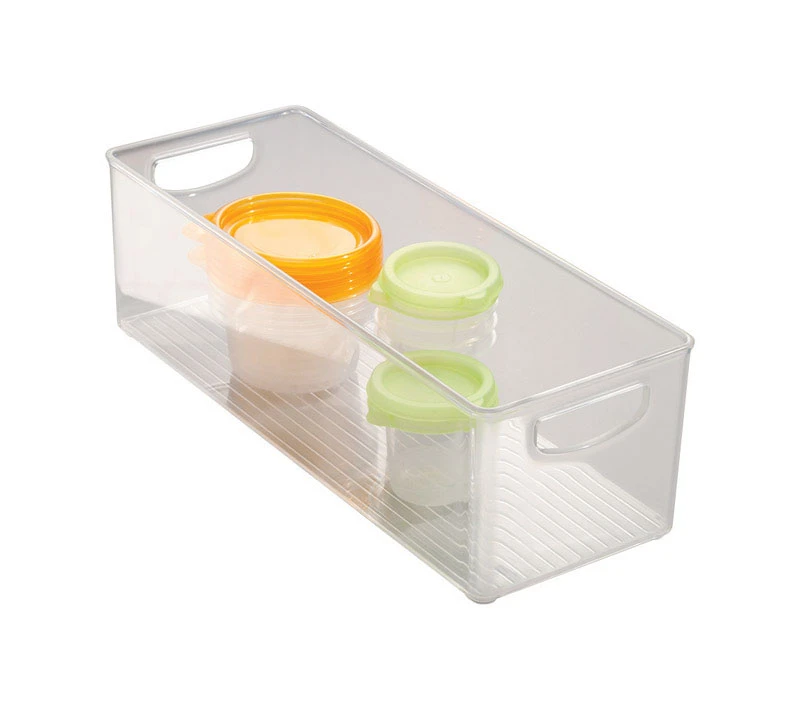 Clear Plastic Kitchen Bin, 16 Inches by 6 Inches by 5 Inches