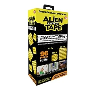 Double-sided Mounting Tape, 96 Pre-cut Reusable Nano Pieces