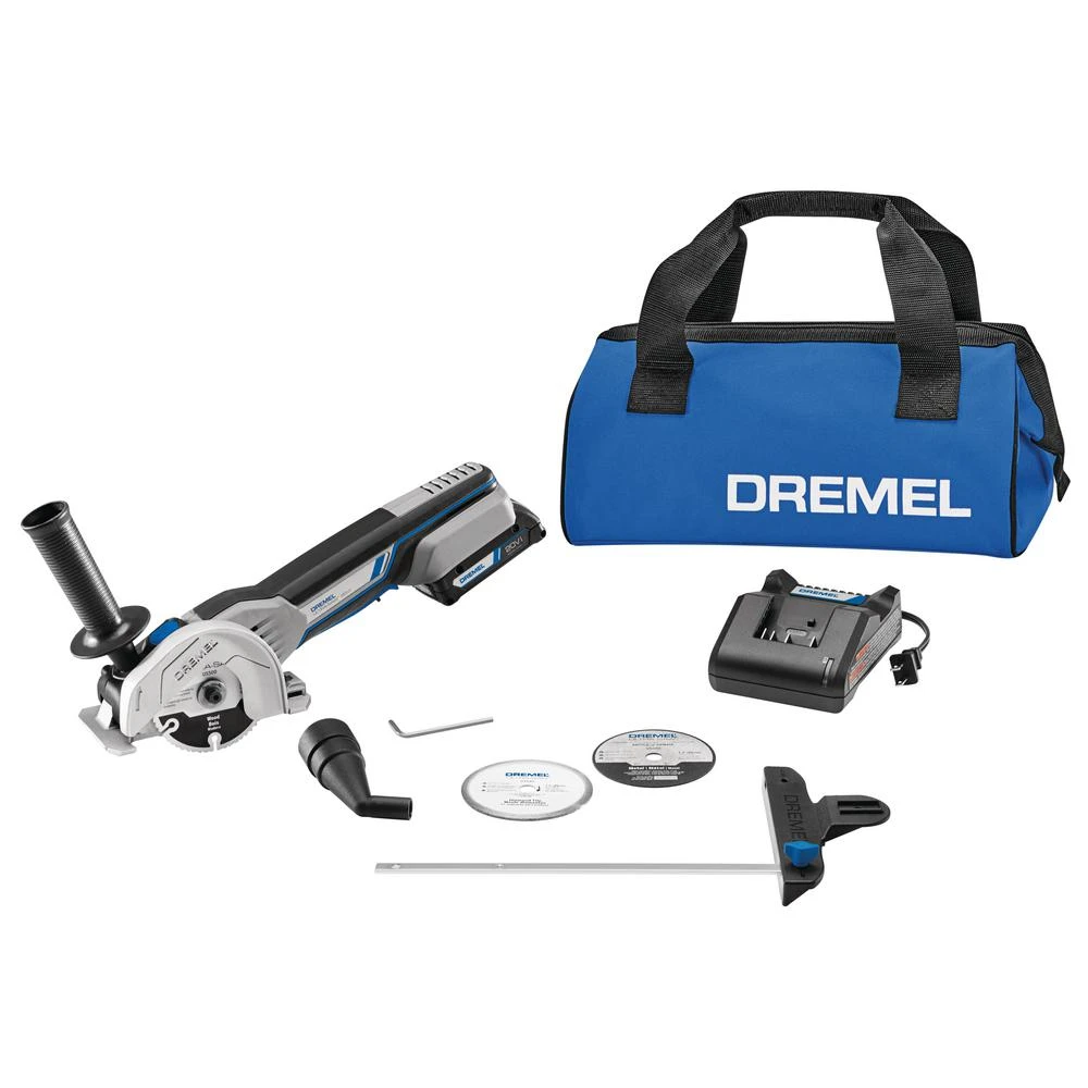 3-in-1 Cordless Ultra Saw-max Kit With 20v Motor And Multiple Cutting Wheels