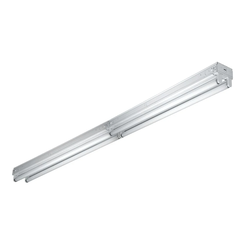Tandem Fluorescent Strip Light, T8, Commercial, 4-lamp, 8-ft. With Electronic Ballast