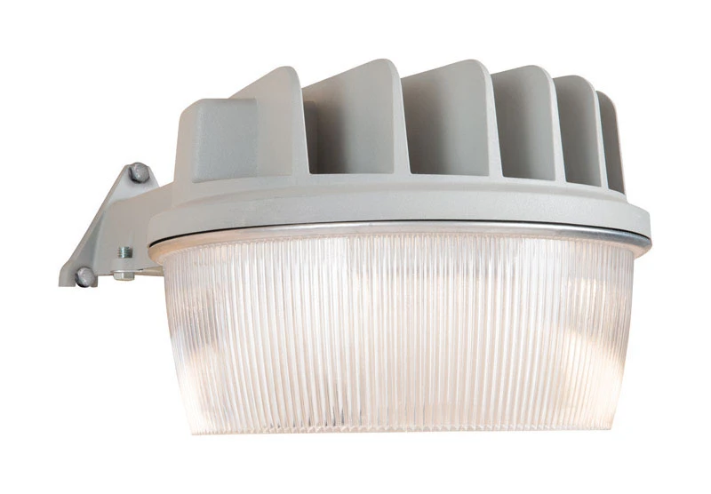 Gray LED Area Light with 1996 Lumens Brightness, 120-Volt Power