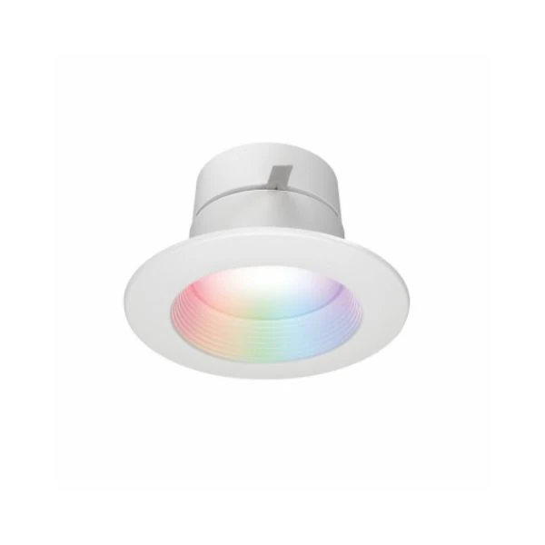 4-inch Led Smart Retrofit Recessed Downlight, Adjustable Light, White