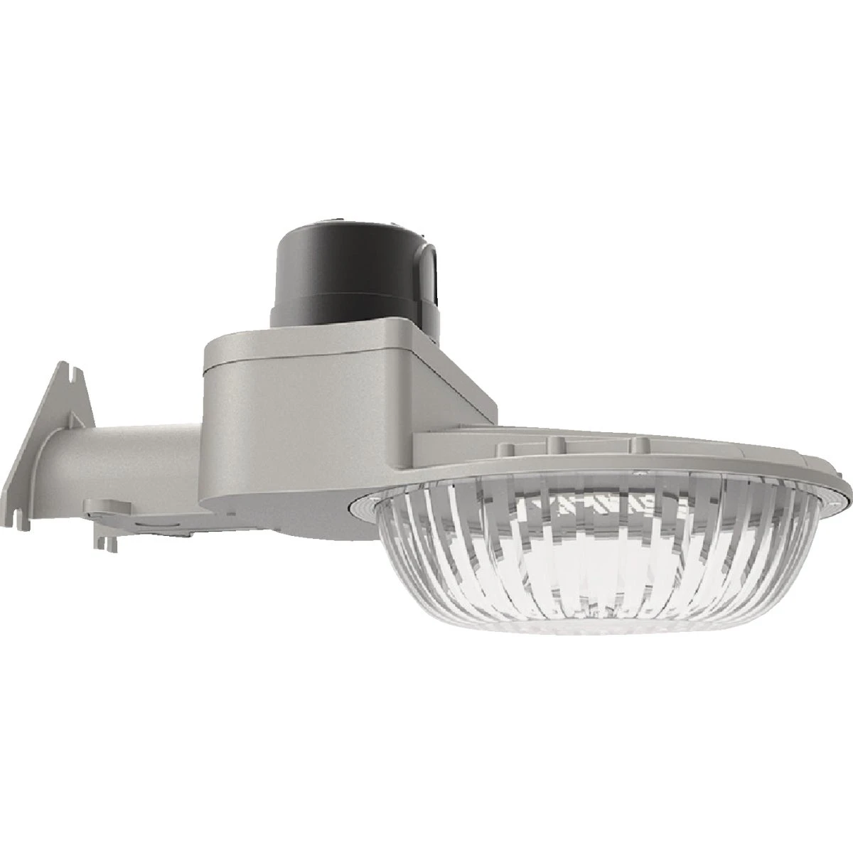 Gray Dusk To Dawn Led Outdoor Area Light Fixture, 60 Watt, 9000 Lumens
