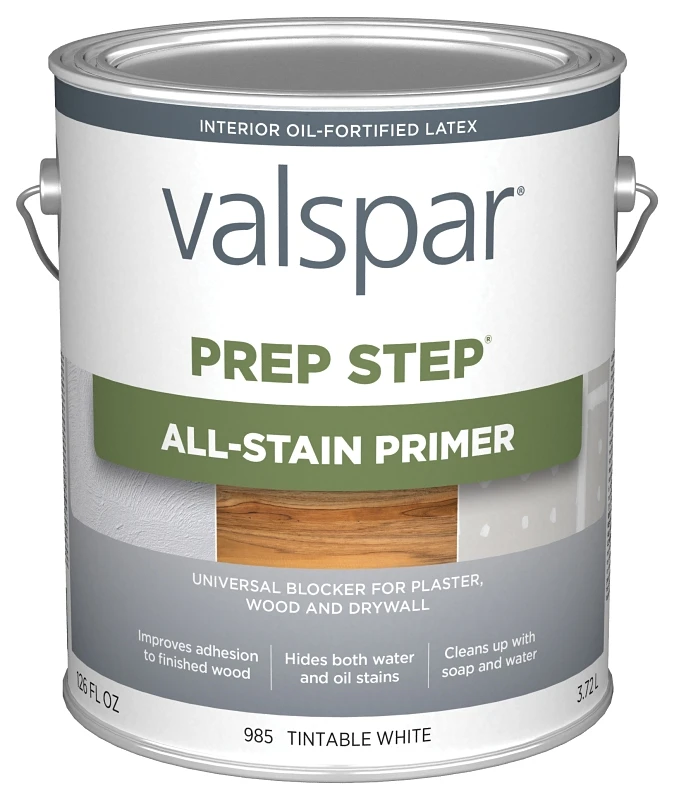 Prep Step 1 Gallon White All Stain Primer - Acrylic Alkyd Formula