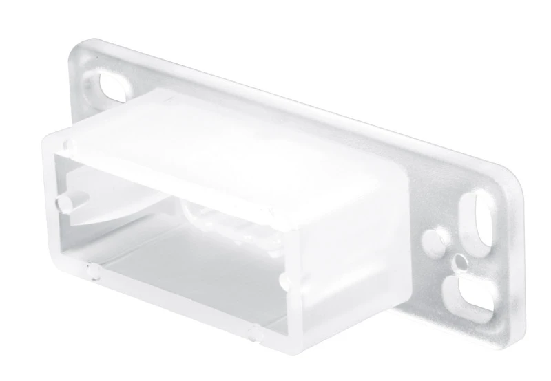 2PK WHT DRAWER TRACK BACKPLATE