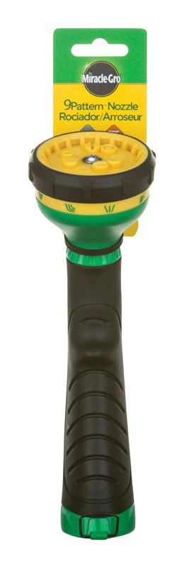 9-function Turret Water Nozzle - Ergonomic, Lead-free, Zinc-free Design