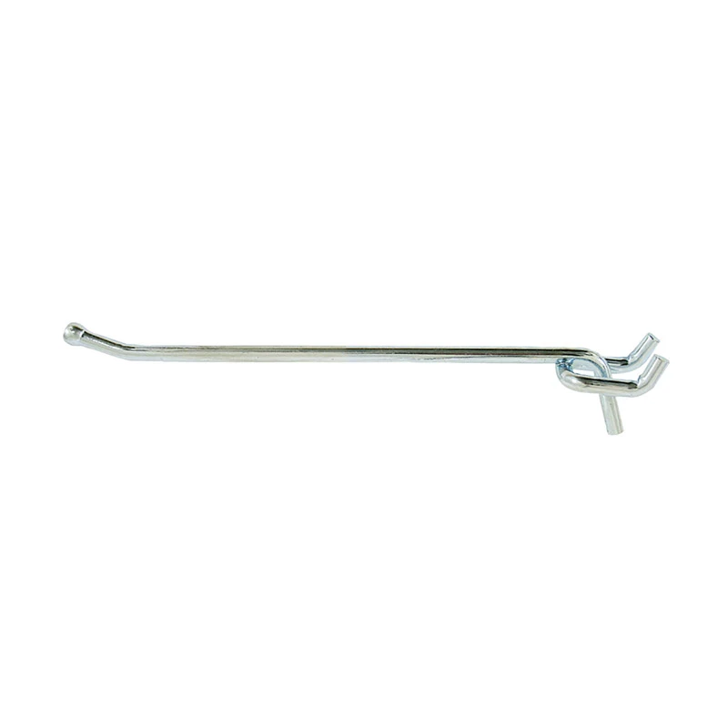 10 In. Heavy-Duty Pegboard Hook, Double-Prong