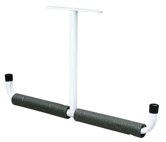 Deluxe Overhead Storage Hook for Garage Ceiling, Heavy Duty Metal Construction