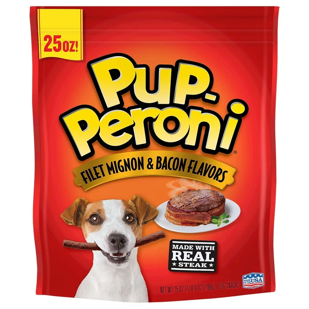 Filet Mignon & Bacon Flavor Dog Treats, 25 Oz.