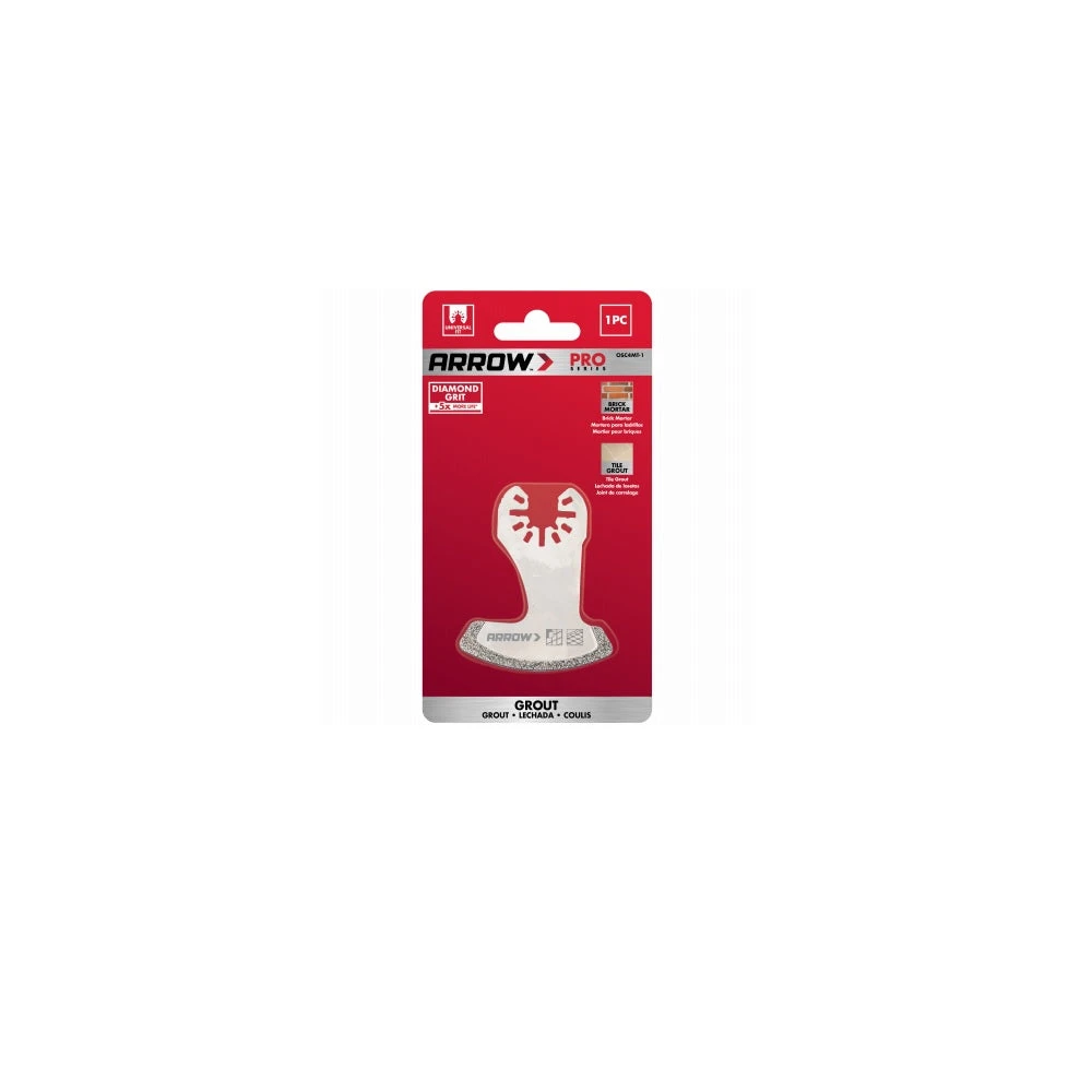 Diamond Grit Segment Oscillating Tool Blade, 2 and 1 Quarter Inch
