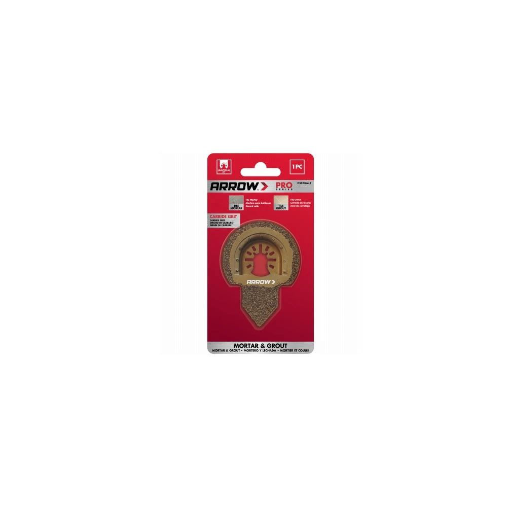 Oscillating Tool Grout And Mortar Remover, Model Osc3gm-1