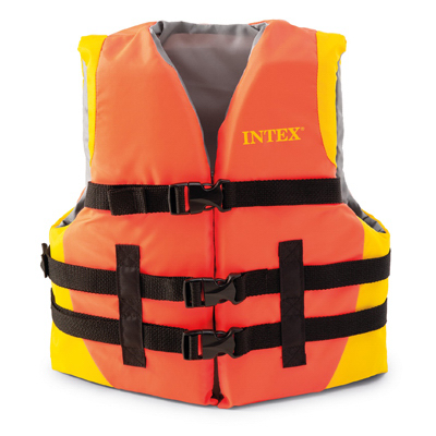 Youth Life Vest For Kids, Durable Nylon & Poly Foam, Fits 50-90 Lbs