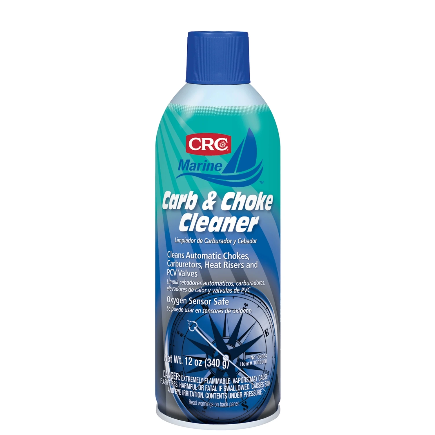 Marine Carburetor and Choke Cleaner Spray, 12 Ounce Can