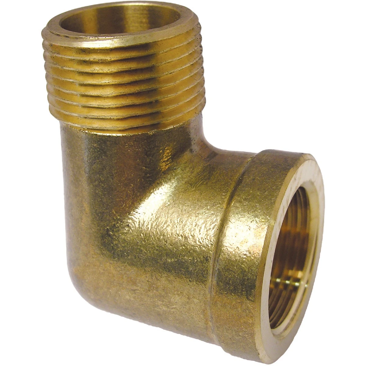 3/4 In. Fpt X 3/4 In. Mpt 90 Degree Street Brass Elbow