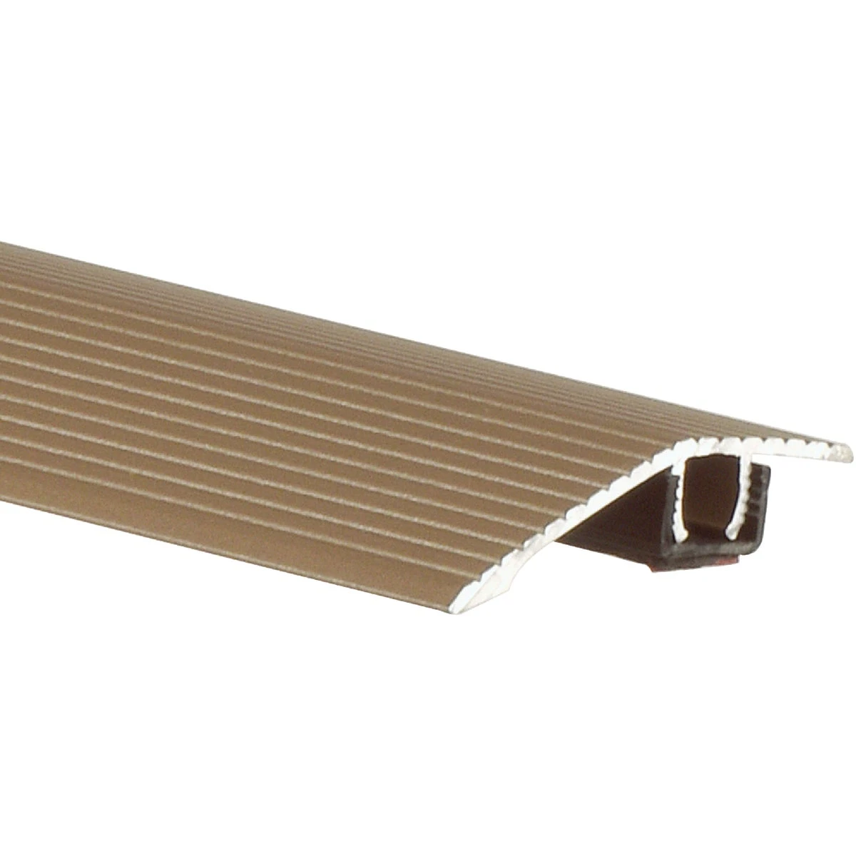Satin Nickel 1-3/16 In. W X 36 In. L Aluminum Reducer Floor Transition