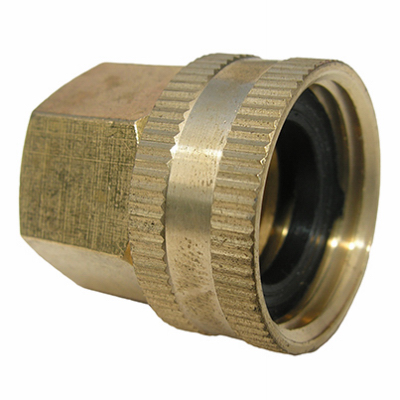 3/4 In. Fht X 1/2 In. Fpt Brass Adapter For Plumbing