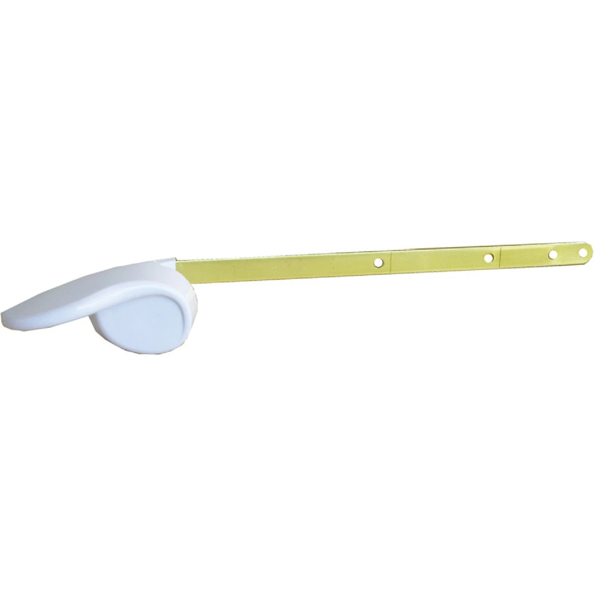 White Toilet Tank Flush Lever Replacement for Standard Toilets