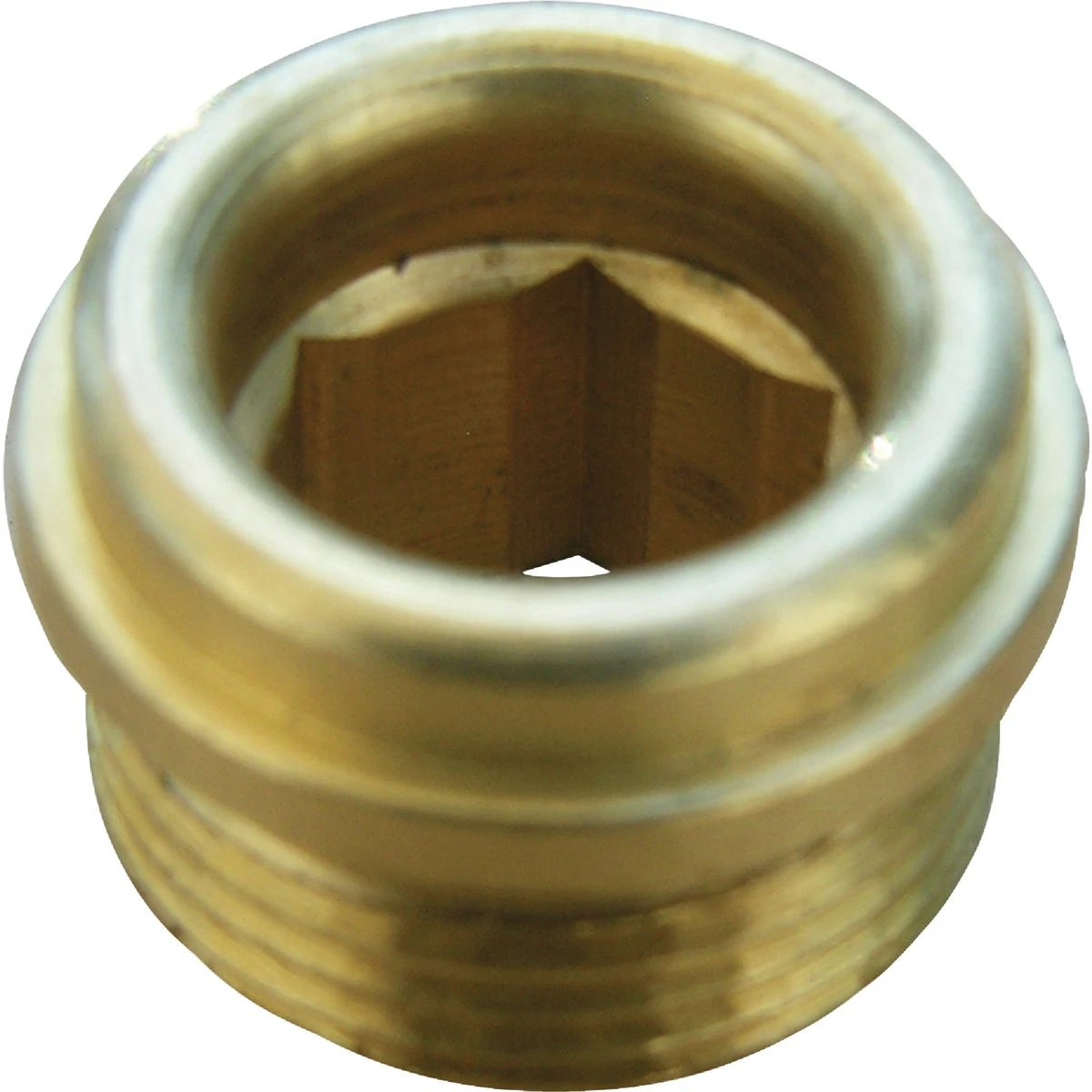 Brass Faucet Seat, 9/16 Inch Diameter, Durable Replacement Part