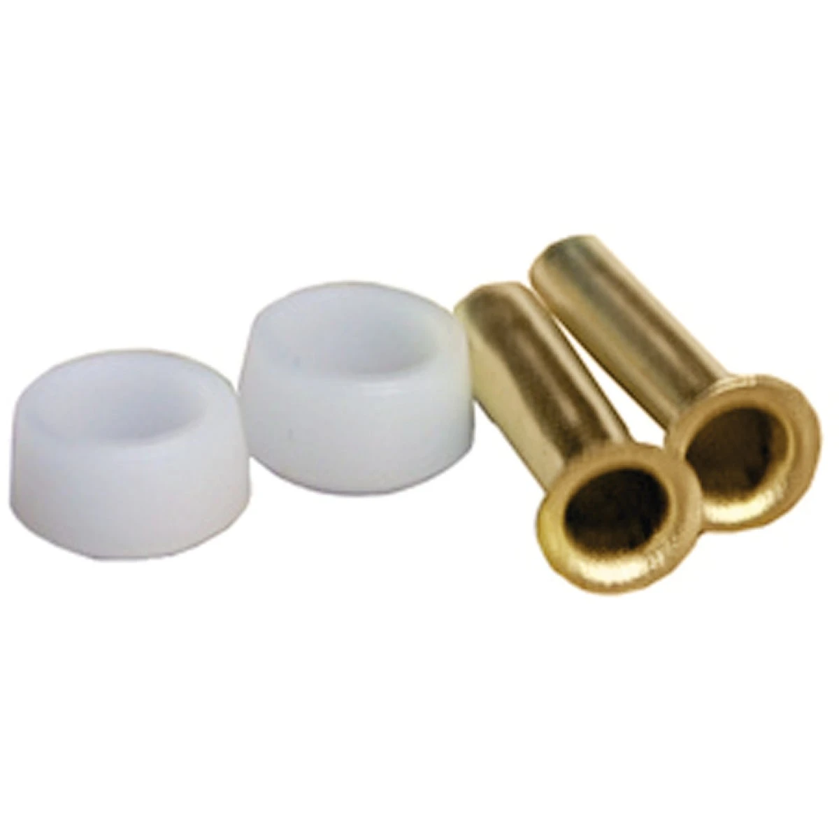1/4 In. Od Hard Plastic & Brass Compression Insert Kit