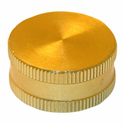 Garden Hose Brass Cap Durable Brass Construction Fits Standard Garden Hose Threads