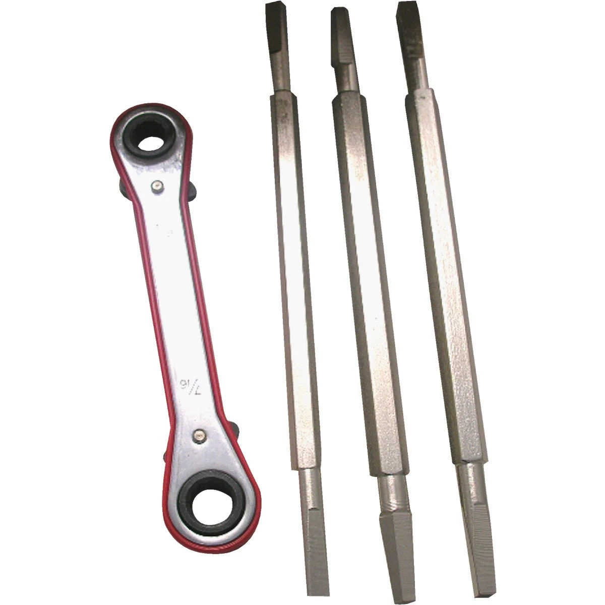 4-Piece Seat Wrench Set for Bicycle Maintenance with Various Sizes