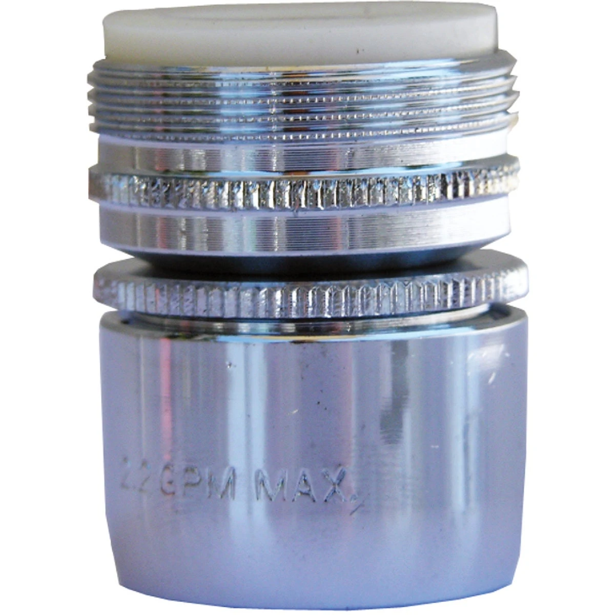 Swivel Faucet Aerator with Dual Thread, Chrome Finish