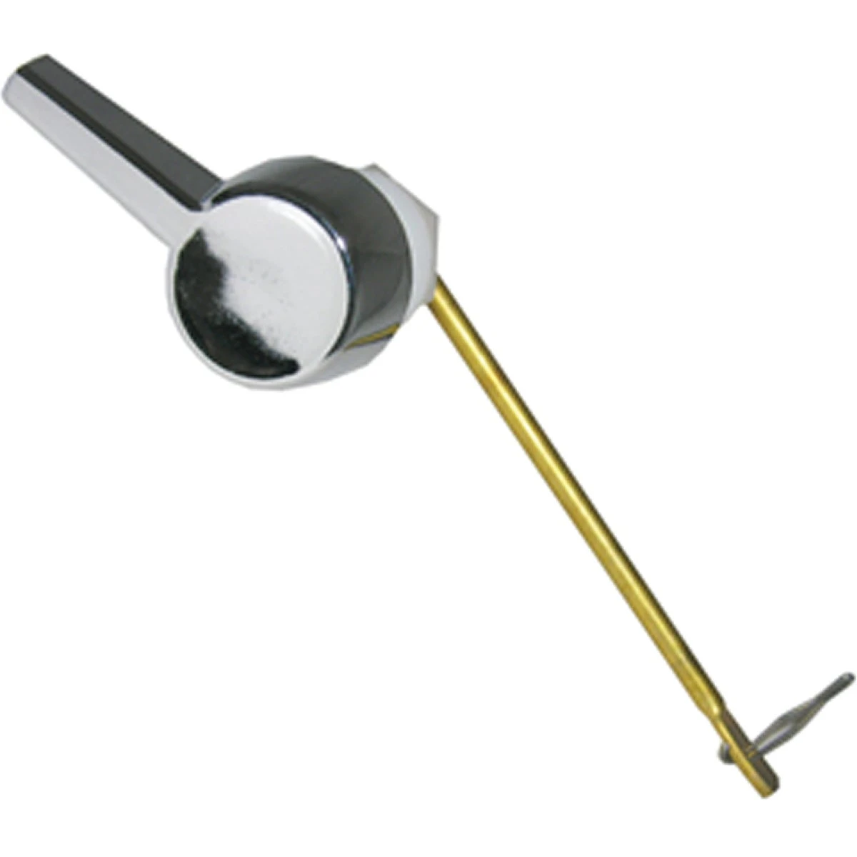 Chrome Plated Toilet Tank Flush Lever With 4" Brass Arm For American Standard