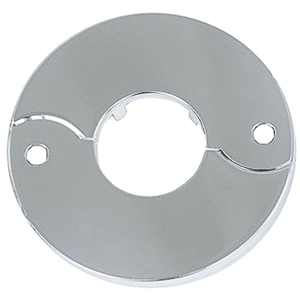 Chrome-plated 1 In. Iron Pipe Split Flange With 1-3/8 In. Inside Diameter