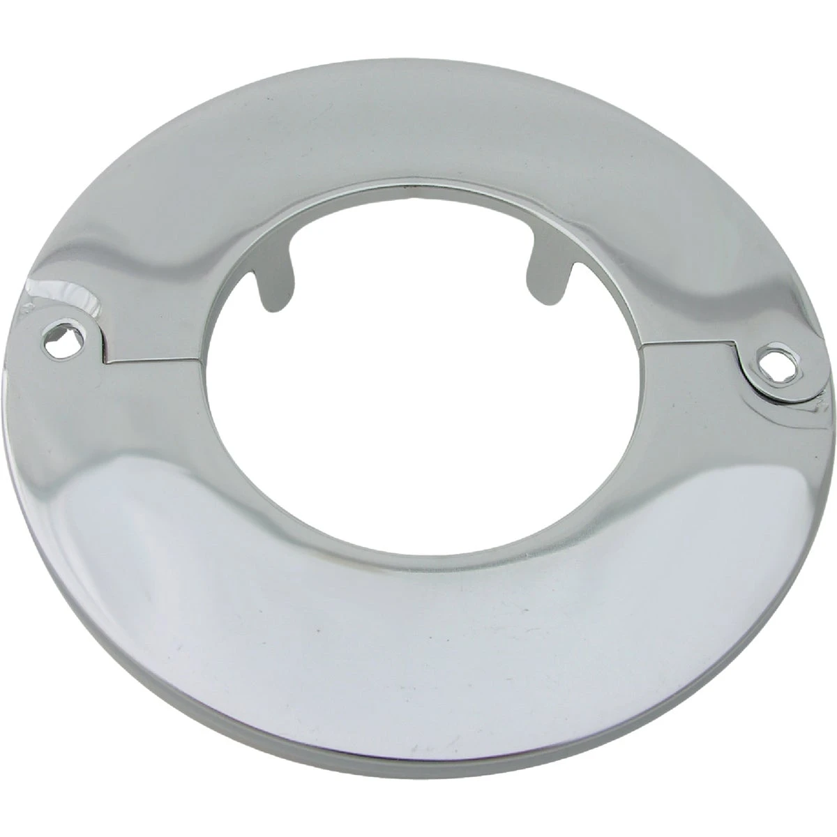 Floor and Ceiling Split Flange, Chrome Plated Brass, Fits 2 Inch Iron Pipe