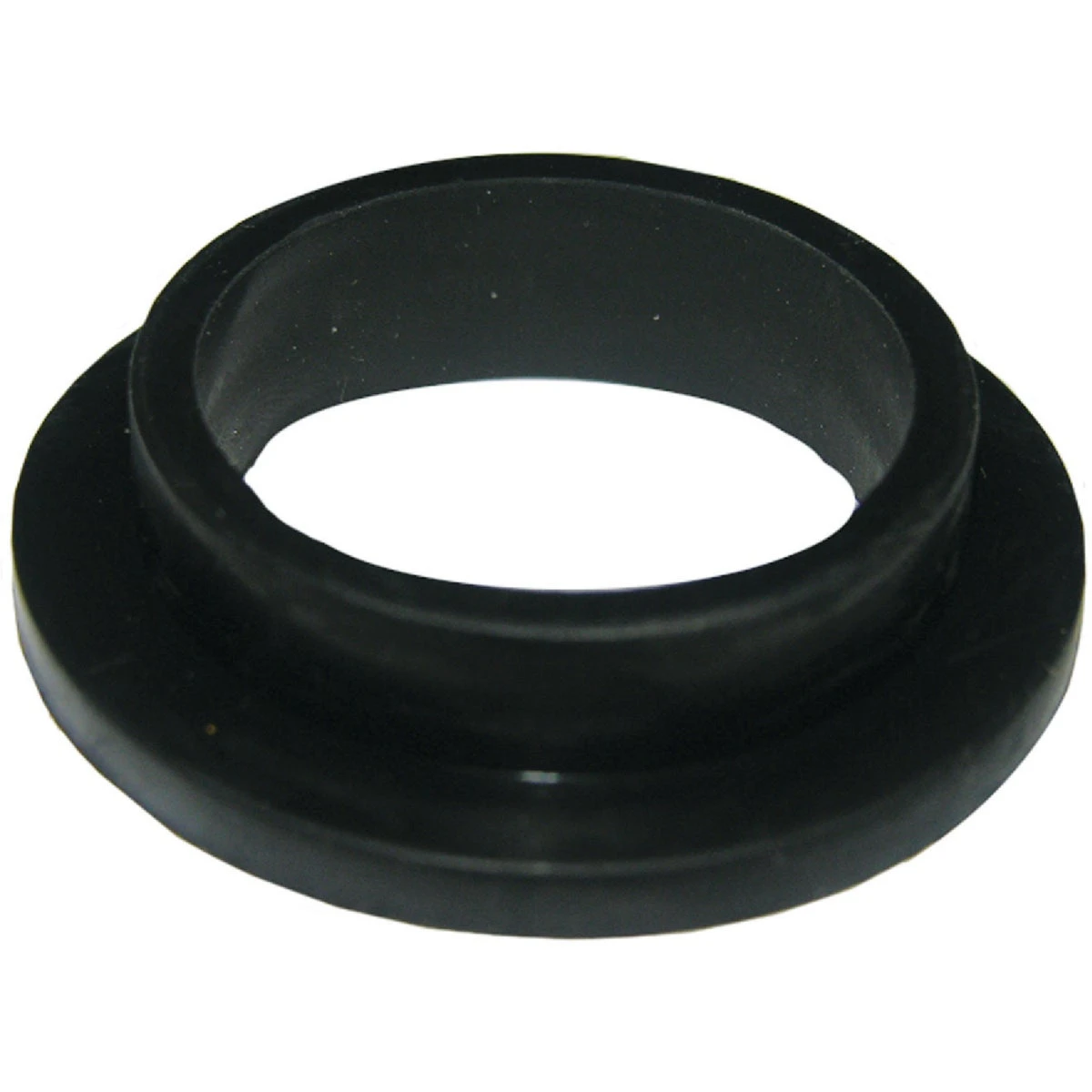 1-1/4 Inch Black Rubber Toilet Spud Flanged Washer For Toilets And Urinals