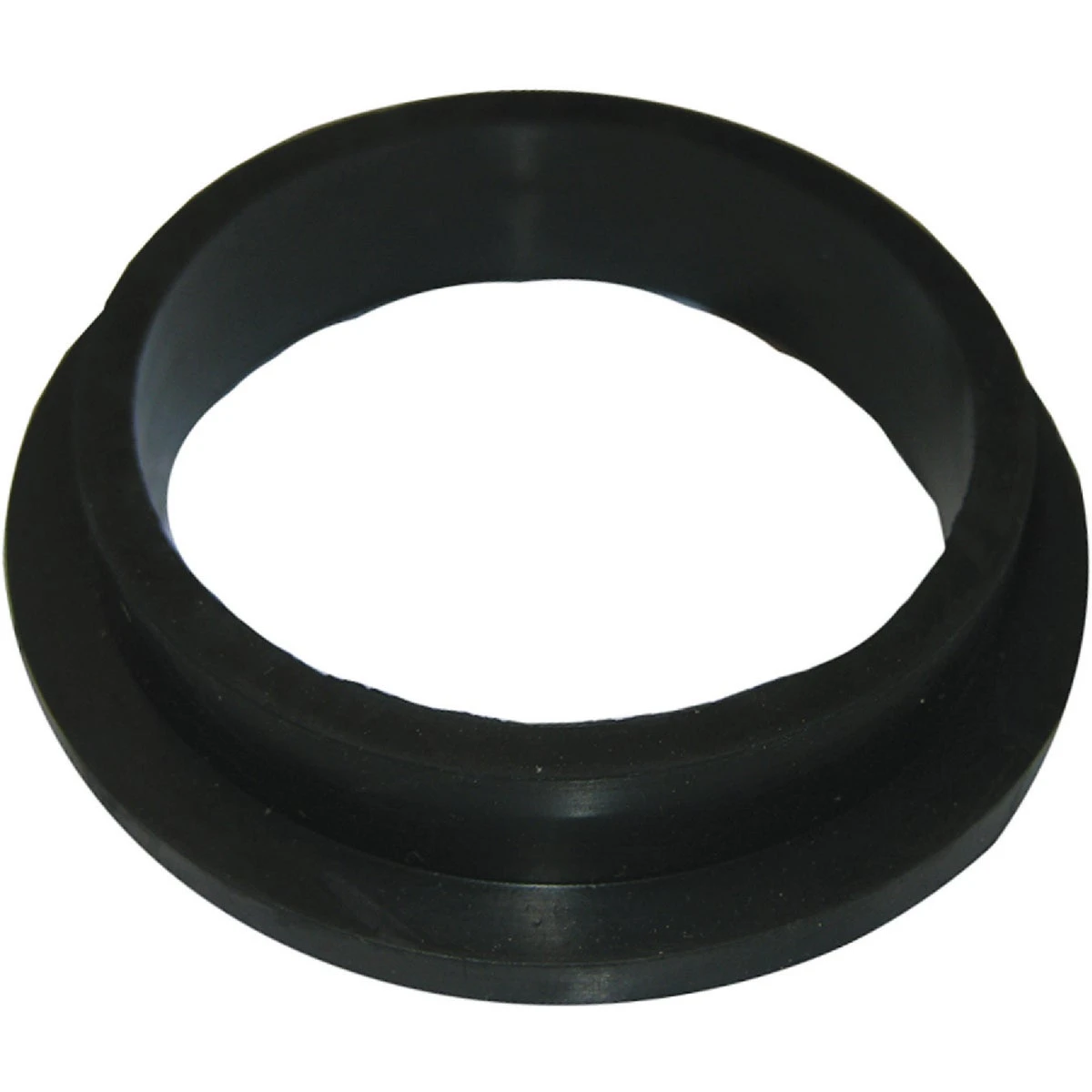 2-inch Black Rubber Toilet Spud Flanged Washer For Toilets And Urinals