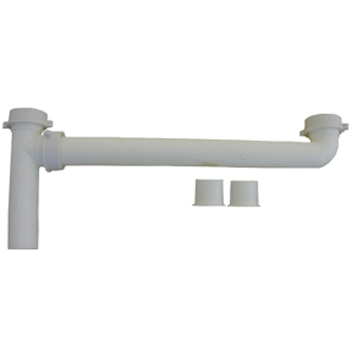 1-1/2 Inch Od X 16 Inch White Plastic End Outlet Waste Drain Assembly