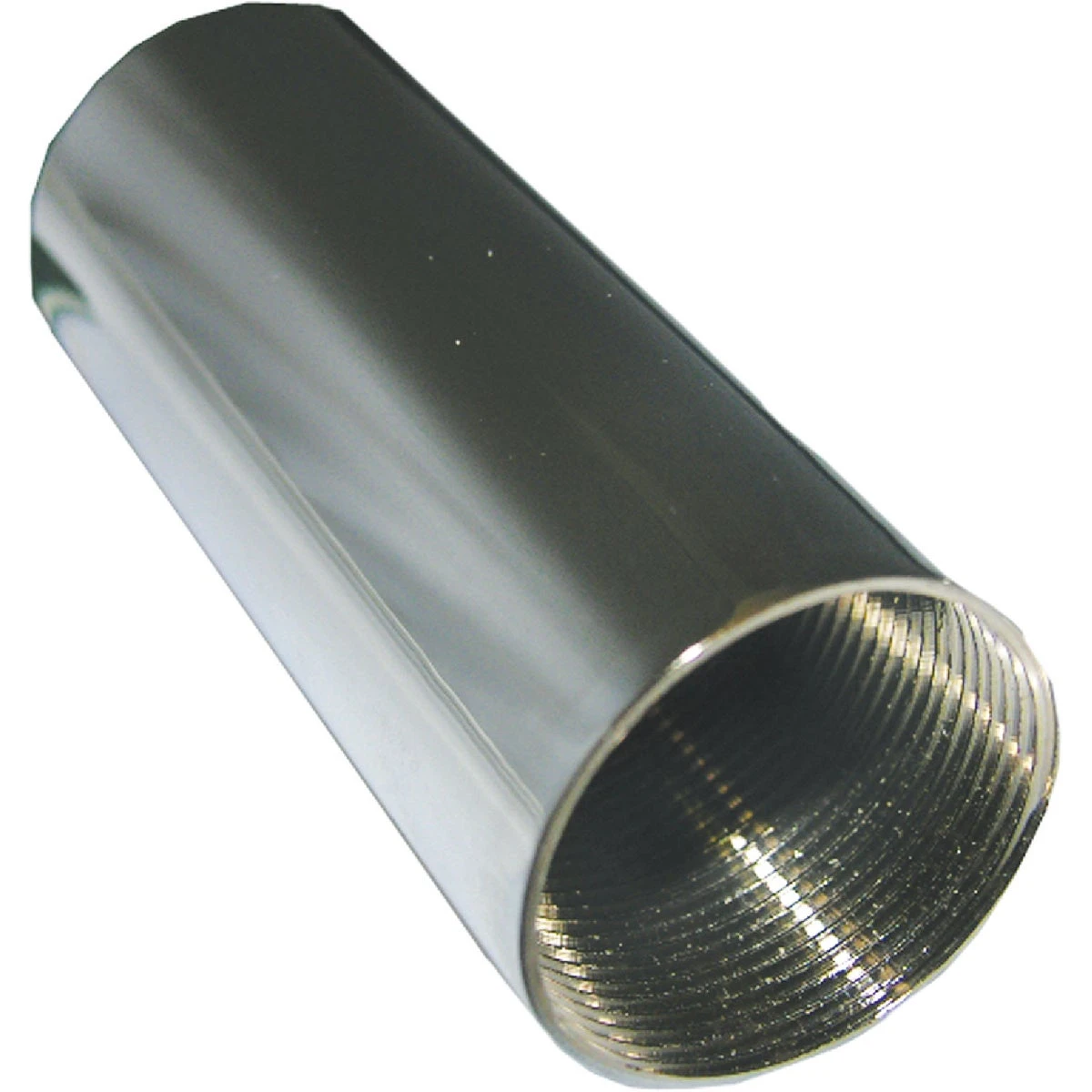 1-1/4 In. X 3 In. Chrome Plated Metal Tub & Shower Tube