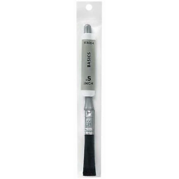 Polyester Paint Brush, 0.5 Inch Width, Durable Bristles for Smooth Finish