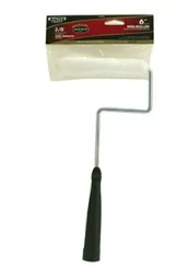 Mini Paint Roller Cover And Frame, Woven, 6.5 X 3/8 Inches