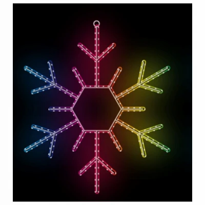 Video Chip LED Tape Light Snowflake, 24 In.