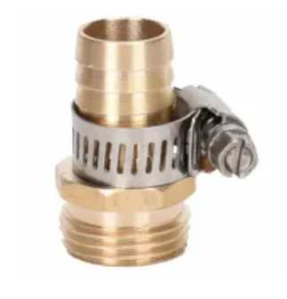 Three Quarter Inch Male Hose Mender with Barb Style Connection
