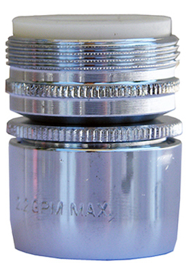 1.5 Gpm Dual Thread Chrome-plated Brass Swivel Aerator For Kitchen Faucets