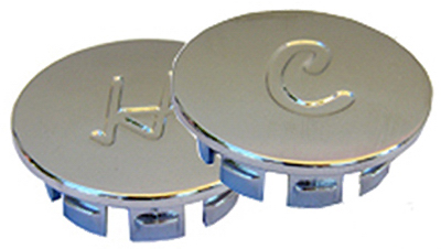 Price Pfister Windsor Hot and Cold Faucet Buttons Replacement Set