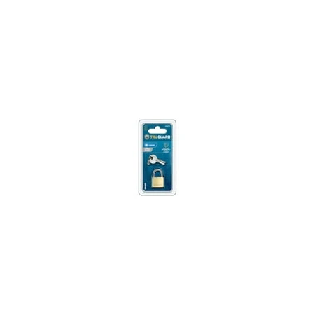 3/4-In. Solid-Brass Keyed Padlock, Pin Tumbler