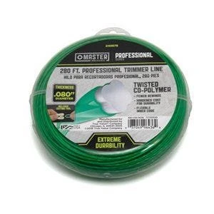String Grass Trimmer Line, .080-inch Diameter X 280-feet, Professional Low Noise