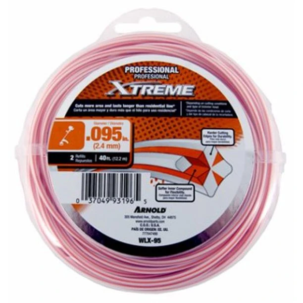 String Grass Trimmer Line, .095 In. Dia. X 40 Ft., Professional Low Noise