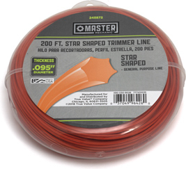 White String Grass Trimmer Line, 0.095 Inch Diameter by 200 Feet Length